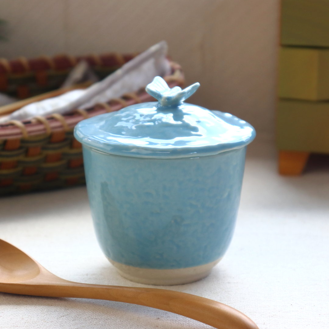 楽天市場】茶碗蒸し 食器（カラーブルー）（キッチン用品・食器・調理