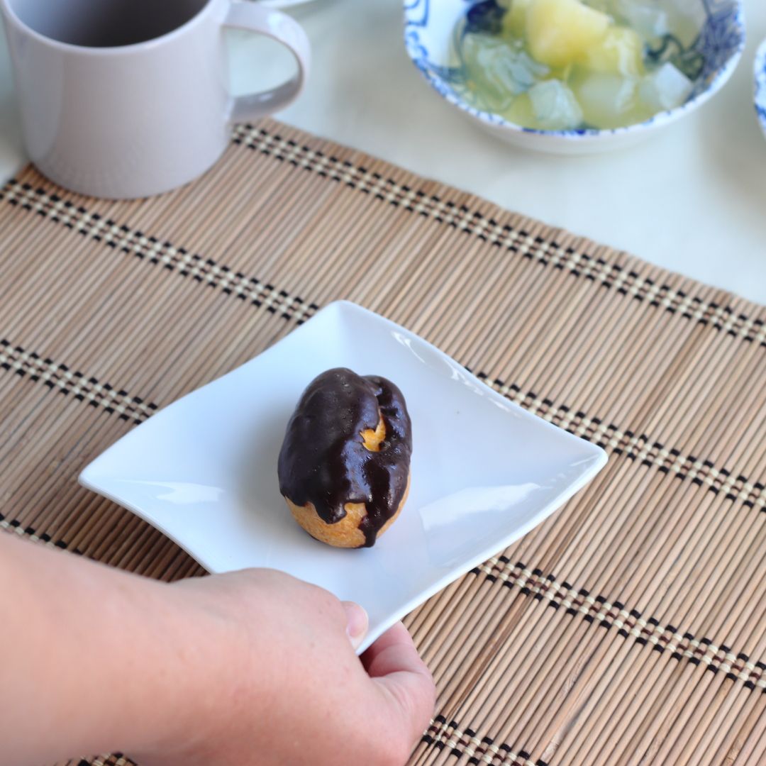 ハープ スクエアプレート 13cm 小皿 醤油皿 漬物皿 丸皿 タレ皿 定食皿 小鉢 小付け 取り皿 透かしがきれい プレート 白 表示在庫限り 人気 おすすめ オススメ おしゃれ オシャレ - 3