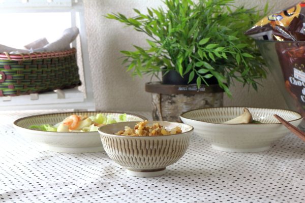 美濃民芸 丸碗 ご飯茶碗 お茶碗 飯碗 茶碗 ちゃわん 和モダン 和食器 国産 美濃焼 訳あり