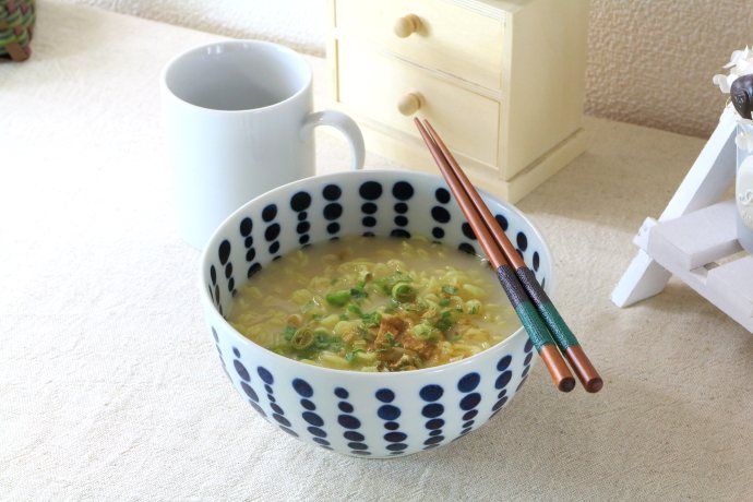 点紋 お好み丼（大） うどん鉢 麺鉢 男性にピッタリ たっぷり そば鉢 煮物鉢 和食器 国産 美濃焼 訳あり