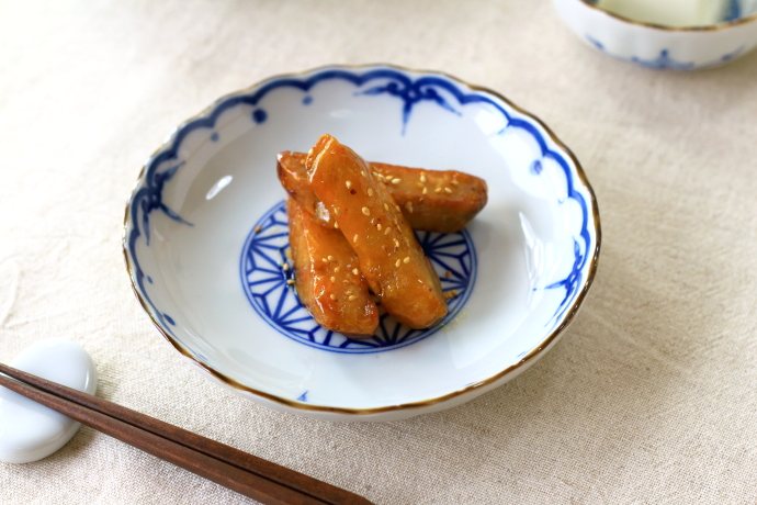 吉祥小紋 麻の葉 5寸皿 取り皿 小皿 丸皿 ...の紹介画像2