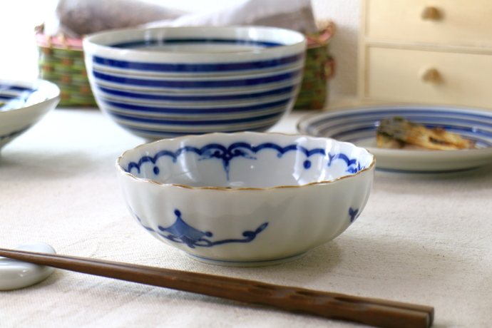 吉祥小紋 麻の葉 4.5寸鉢 小鉢 小付け鉢 ...の紹介画像3