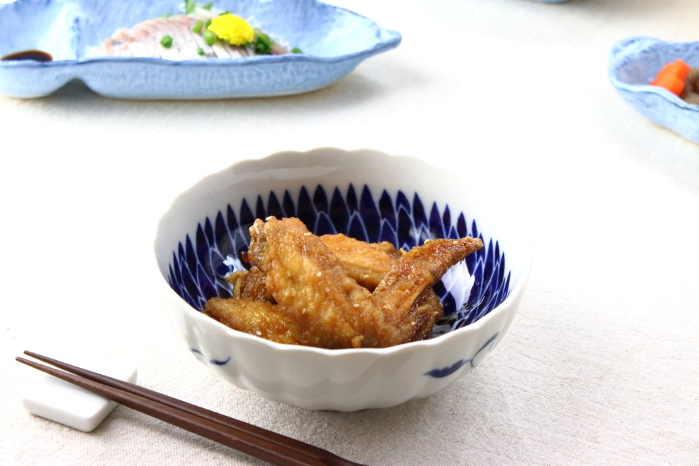 千重菊 5.5寸中鉢 16.7cm 日本製 美...の紹介画像2