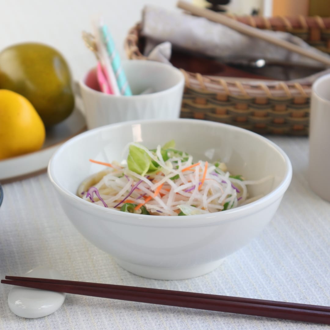 シンプルサラダボウル 15.5cm 日本製 美濃焼 肉じゃが鉢 煮物鉢 奴鉢 中鉢 大鉢 鉢 うどん鉢 おばんざ..