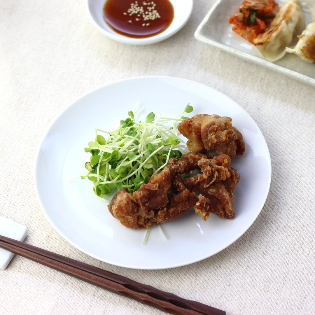 何でも使えるシンプル丸プレート 19.5cm 日本製 美濃焼 大皿 中皿 和皿 丸皿 パスタプレート ステーキ ロールキャベツ 炒めもの 刺し身皿 ワンプレート...