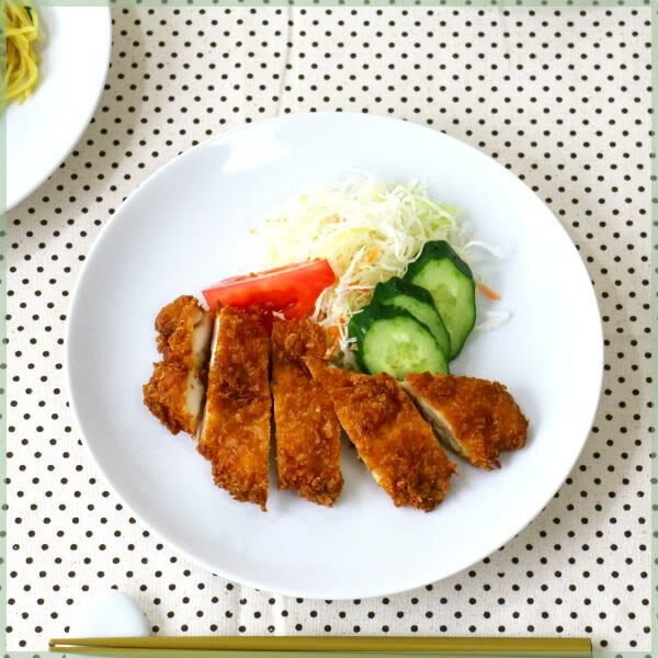 メタホワイト 23.5cmディナープレート 使いやすいシンプルデザイン パスタ皿 メインディッシュ 白い食器 業務用対応 国産 美濃焼 訳あり