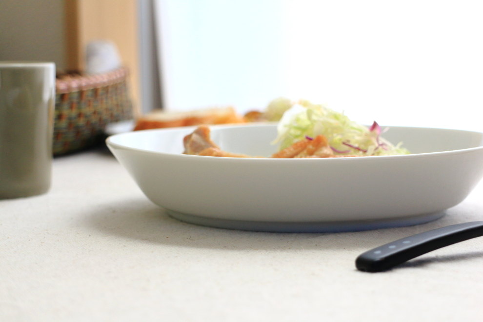 スタイルホワイト パスタボウル 22cm 国産 美濃焼 8”スープ 大鉢 中鉢 丸皿 パスタ カレー ワンプレート スープ シチュー 炒めもの皿 オムライス 煮物皿 サラダボウル デザート