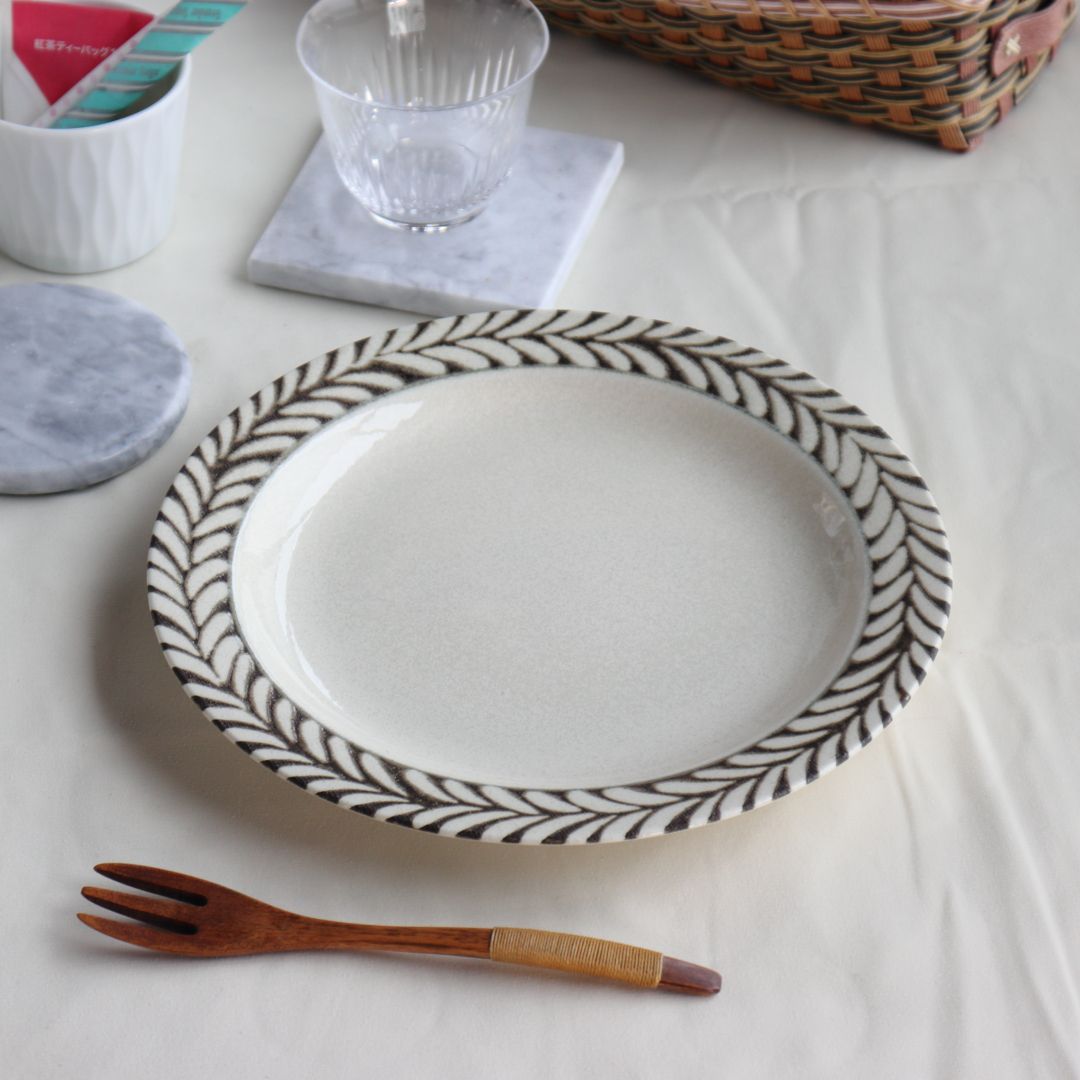 ֥ ơ ơץ졼 24cm ܥ꡼  ǻ 8  绮 滮 λ ʿ ѥץ졼 ο ơ 륭٥...