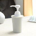 スリム ソープポンプ 200ml 国産 瀬戸焼 ディスペンサー ソープボトル 石鹸ボトル 詰替えボトル アルコール 液体石鹸 サニタリー 洗面 キッチン 陶器 ...