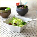 ウェーブサラダボール 14cm マルチボール オシャレ 中鉢 煮物鉢 白い食器 カフェ食器 洋食器 国産 美濃焼 訳あり