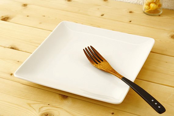 乐天商城 - スクエアプレート 20.5cm 小鉢 取り鉢 鉢 一品料理 お浸し鉢 洋食器 白い食器 国産 美濃焼 訳あり