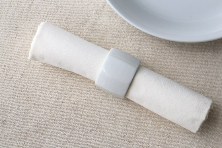 陶器製八角ナプキンリング エッグスタンド 卵立...の紹介画像2