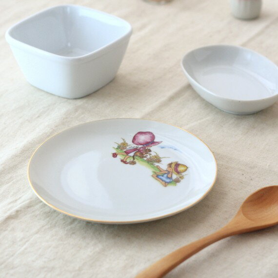 昔ながらの子供丸皿 子供の頃に見た気がするお皿です 丸皿 プレート レトロ 食器 陶器 国産 美濃焼 訳あり