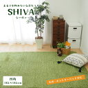 人工芝 マット 室内 サッカー ゴルフ 室内練習 芝生 ふっくら 洗える カーペット【シーヴァ 芝生風ラグ 185-185cm】※代引き不可・メーカー直送品