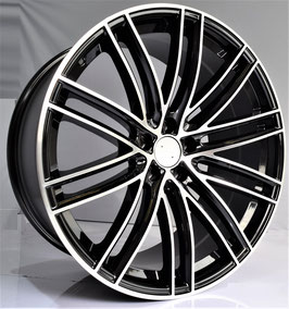 ポルシェ用 21ンチホイールSET(4本)マカン等 シルバーブラック 1381bm　porsche cayenne
