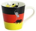猫食器 猫国旗 マグカップ GERMAN(単品)【にゃん屋】