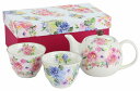 花音色ペアポット茶器