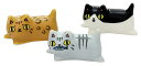 となりの3兄弟 寝そべり箸置3個セット 猫3兄弟