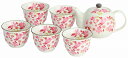 華笑み5客ポット茶器