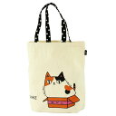 トートバッグ大 猫3兄弟mike