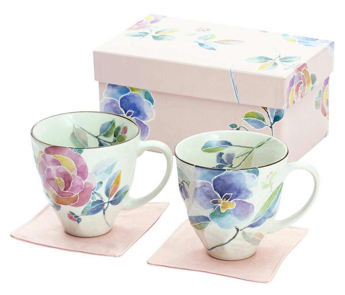 Rakuten - 花ことばペアマグカップ