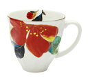 花かいろうマグカップ山茶花(1個箱)