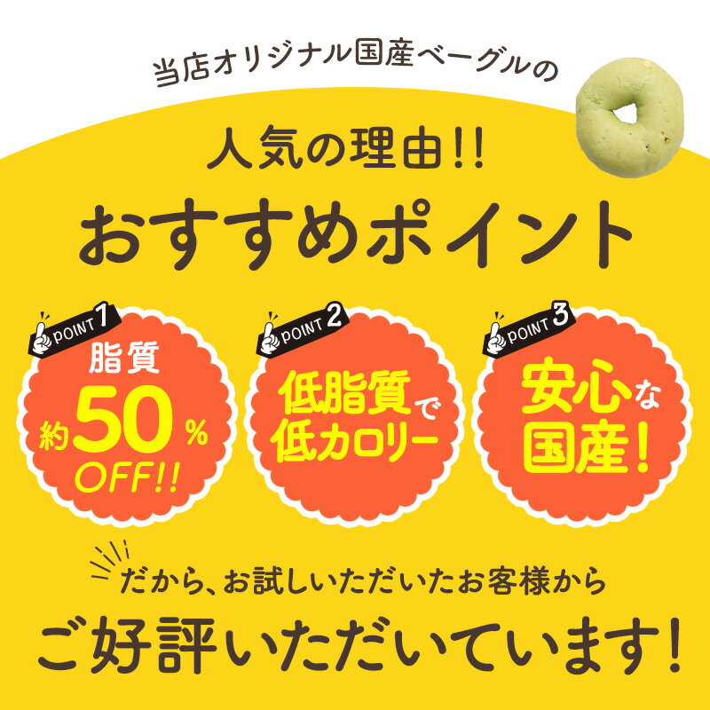 国産ベーグル フレーバータイプを選べる12個セ...の紹介画像2