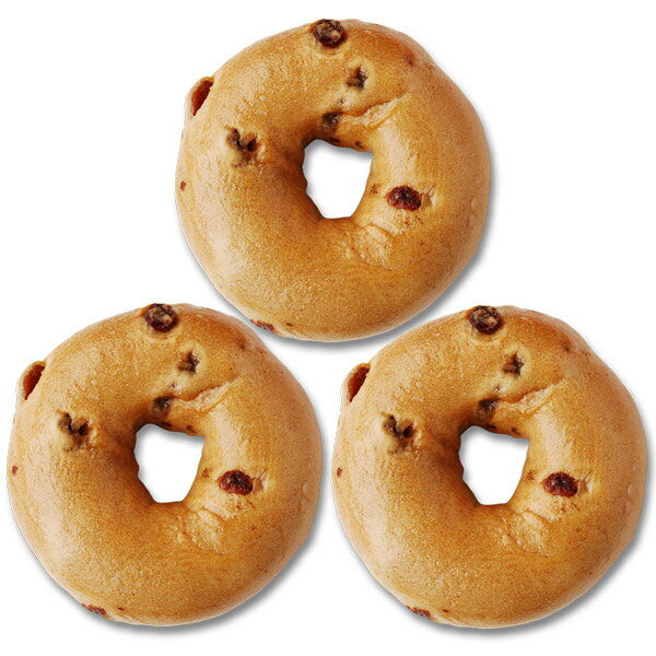ベーグル・アンド・ベーグル［BAGEL&BAGEL］シナモンレーズンベーグル×3個［冷凍のみ]【3〜4営業日以内に出荷】のサムネイル