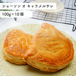 ショーソン オ キャラメルサレ 100g×10個 （5個リパック×2袋） パン お取り寄せ【3～4営業日以内に出荷】[冷凍生地]