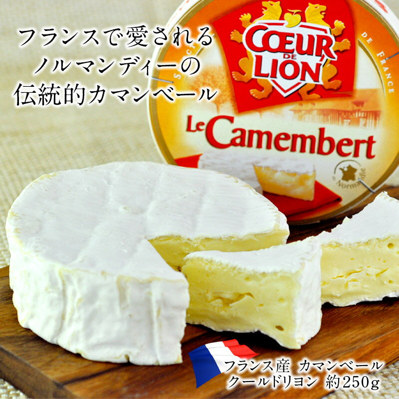 チーズ カマンベール 大人気新品 クールドリヨン 冷蔵 フランス産 約250g
