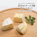 ＜＜ ITEM INFORMATION ＞＞ 名称 白カビチーズ3種アソート 商品詳細 《-Cheese Assort Collection- 白カビチーズ3種アソート》 このセットだけでチーズプレートが完成！白カビチーズの代表格3種類をセットにしました。 それぞれの個性の違いをお楽しみください 1.カマンベール 白カビチーズを代表するカマンベールチーズ。フランス・ノルマンディ地方原産です。 クリーミーで程よいコクがあり、穏やかな風味が特徴で、 日本人にも親しみやすい味わいです。 2.ブリー フランスを代表する白カビチーズで、パリ近郊のブリー地方で1000年以上も前から作られています。 柔らかく濃厚でミルキーな味わい。コクがあり、クセが少ないのが特徴です。 常温で少し置いていただくと、中身がとろりとして濃厚な美味しさが一層際立ちます。 3.ランゲリーノ イタリア・ピエモンテ産、牛と羊の混合乳から作られたチーズ。 柔らかく繊細な生地に温められたミルクや牧草のような風味が感じられます。 熟成が進むにつれて生地がクリーミーに柔らかく、複雑な味わいになります。 原材料名 カマンベール：生乳、生クリーム、食塩 ブリー：生乳、食塩 ランゲリーノ：生乳、生めん羊乳、生クリーム、食塩 内容量 カマンベール：30g ブリー：20g ランゲリーノ：15g 賞味期限 お届け後10日以上 保存方法 要冷蔵（10℃以下） 加工者 株式会社プログレス西日本 神戸市東灘区深江本町4-4-21 出荷日/着日 配送方法 冷蔵のみ 同梱包 冷蔵配送の商品と同梱が可能です。 ※予約商品との同梱の場合は、予約商品の発送日にあわせて発送させていただきます。 備考 ※写真はイメージです。実際にお届けの商品は形状やパッケージが異なる場合があります。