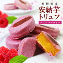 【敬老の日やギフトに】安納芋トリュフ「ラズベリー」チョコレート スイートポテト チョコ 洋菓子 和菓子 スイーツ 内祝 プレゼント 誕生日 ギフト 敬老の日