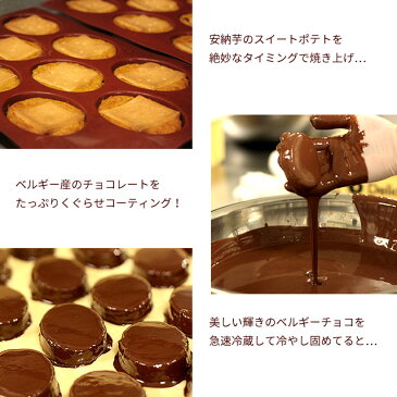 安納芋トリュフ10個入 種子島産100％ 送料無料【スイートポテト チョコ 洋菓子 和菓子】 【父の日】【お中元】【内祝い】【ギフト】【プレゼント】