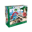 BRIO (ブリオ) WORLD トラベルレールセット 全42ピース 対象年齢 3歳~ (電動車両 電車 おもちゃ 木製 レール) 33512