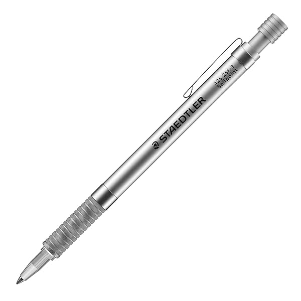 ステッドラー ステッドラー(STAEDTLER) ボールペン 油性 シルバーシリーズ 0.8mm 1本 425 25F-9