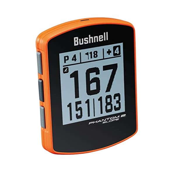 ゴルフ用GPS ブッシュネル（Bushnell） ゴルフ用GPSナビ ファントム2 スロープ ORG （オレンジ/FF/Men's、Lady's）