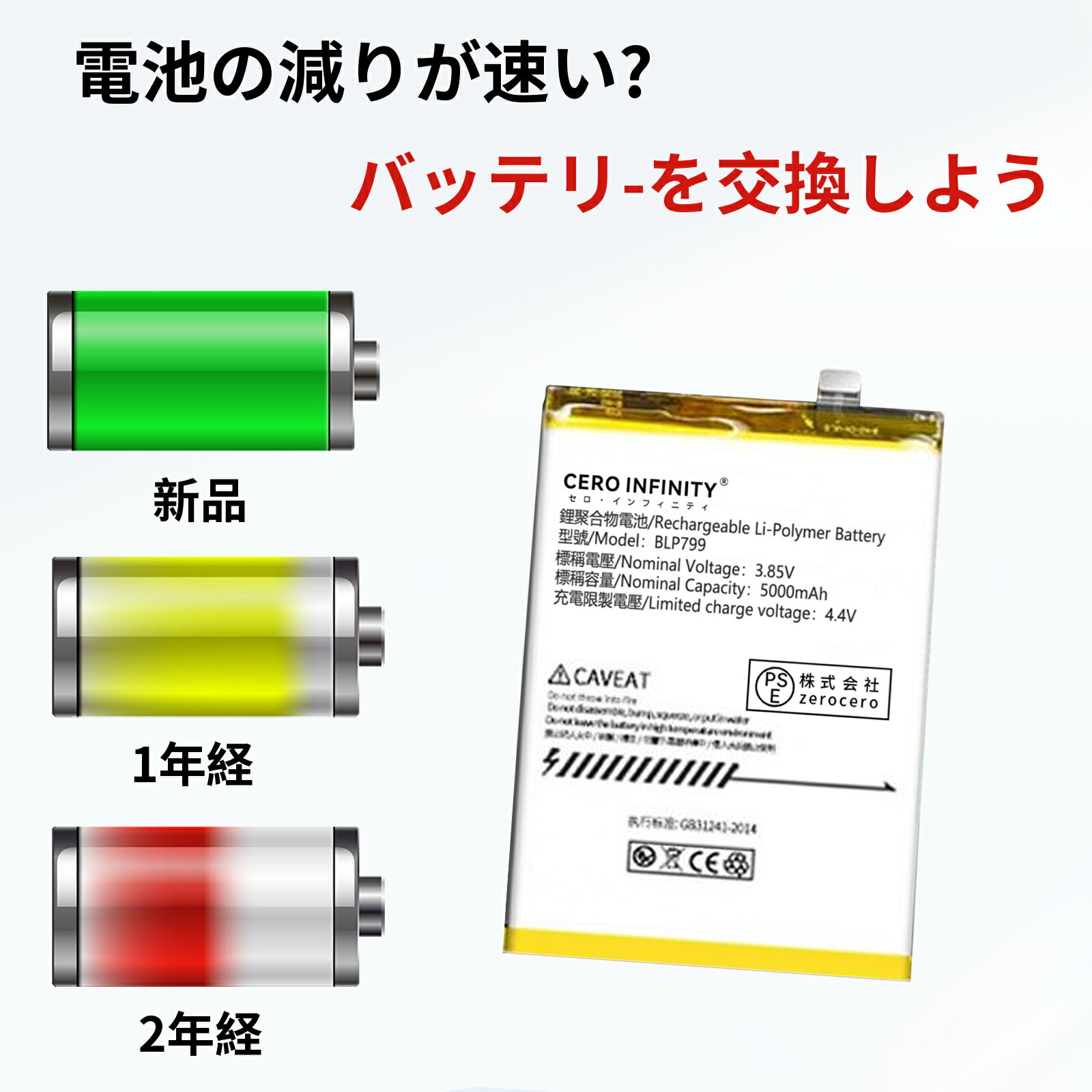 【1320円OFFクーポン+P15倍】新品 Realme X7 互換バッテリー【5000mAh 3.85V】対応用 1年保証 高性能 PSE認証 互換バッテリパック YGH 2025GH-ZEJP