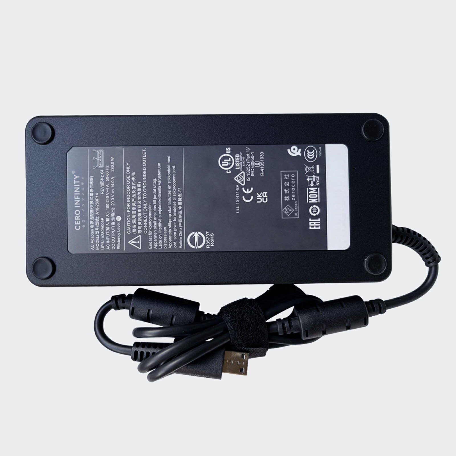 ڴָ 10ܡۿ Chicony A18-280P1A ߴŸץ 280W б Ŵ 20V 14A Ÿץ PSEǧ YKC 2025KC-ZEJP