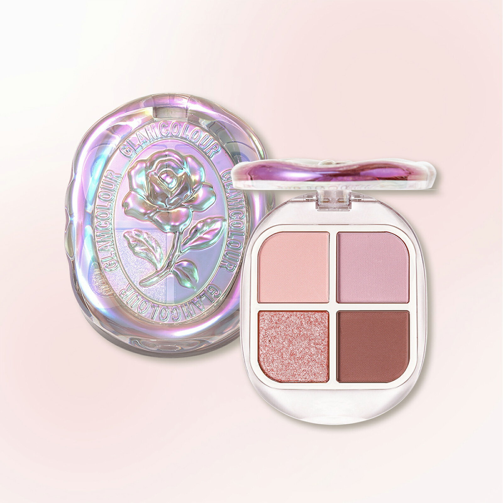 【期間限定 20倍】新品 4色 #02 瑰谷(ラビリンス) アイシャドウ パレット アイパレット アイシャドーコスメ アイメイク グリッター メイクパレット 防水 防汗 高発色 持続する 高密着 【日本国内倉庫発送】YJI 2025JI-ZEJP