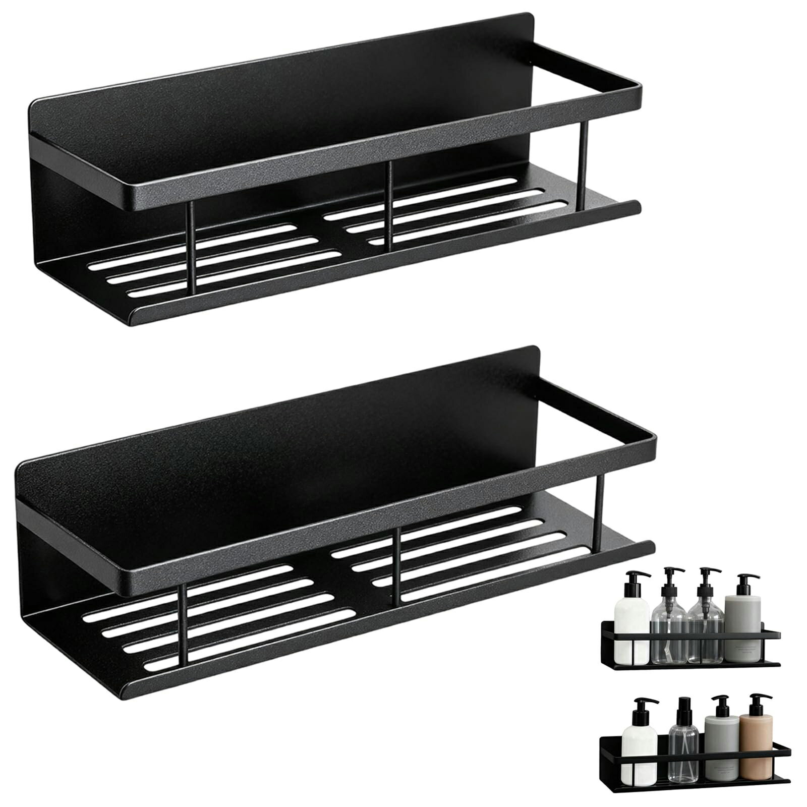 浴室用ラック マグネット お風呂 バスルーム 洗面所 トイレ キッチン 収納 調味料ラック 洗濯機 冷蔵庫..