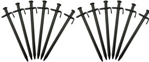 送料無料 テント ペグ テーク 30CM 12本セット スチール タープ キャンプ設営用具 アウトドア 釘 打ち込み 固定通販格安セール情報 楽天 通販