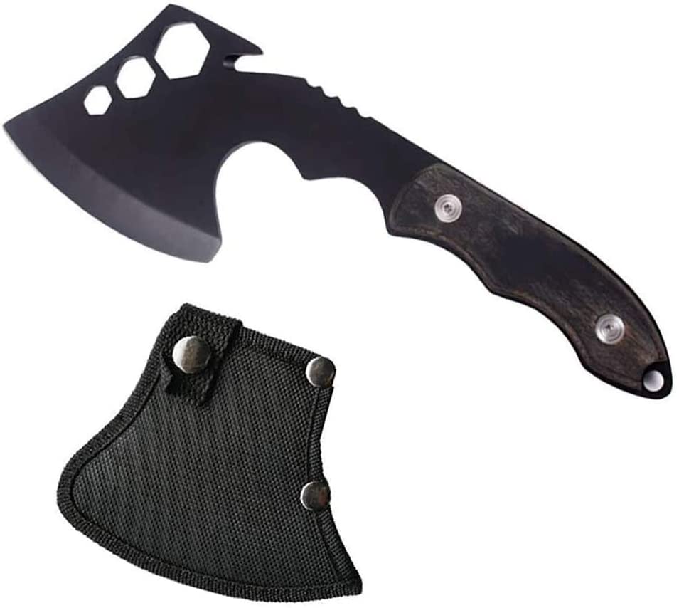 送料無料 斧 手斧 キャンプ 薪割り 六角レンチ ホルダー ケース 軽い コンパクト ベルトルーフ付 ミリタリー サバゲー 野外 アックス アウトドア