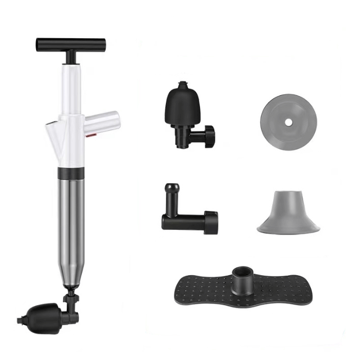 パイプクリーナー 加圧式 圧縮 排水口 排水溝 つまり ポンプ一体型 排水管 トイレ掃除 洗面所 浴槽 キッチン 詰まり 解消 クリーナー