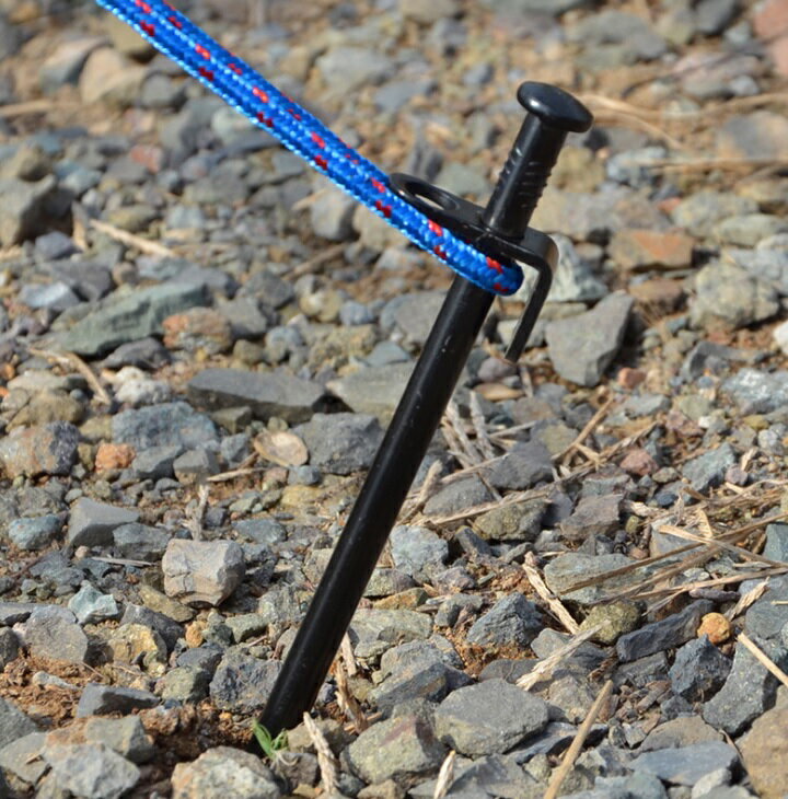 送料無料 テント ペグ テーク 30CM 12本セット スチール タープ キャンプ設営用具 アウトドア 釘 打ち込み 固定通販格安セール情報 楽天 通販