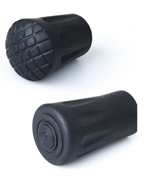 先ゴム 2個セット 杖 トレッキングステッキ用杖先ゴム 替えゴム 交換用 キャップ 11mm