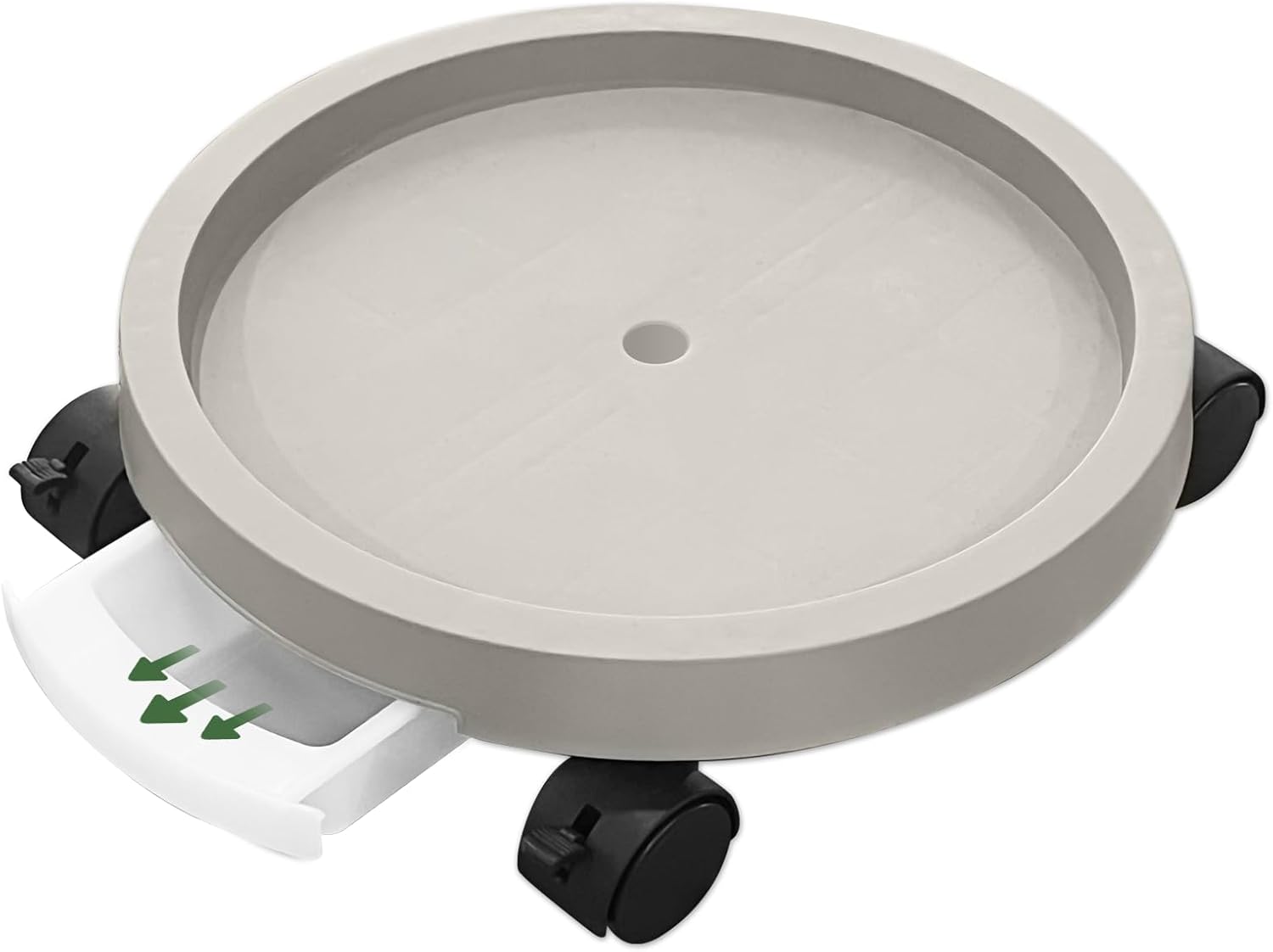 鉢台 排水トレー付き キャスター付き 内径24cm〜44cm 5サイズ 鉢皿 鉢植え台 受け皿 植木鉢台 排水できる