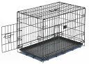 ペットケージ 折りたたみ Lサイズ 中型犬 引き出しトレー ダブルドア ペットサークル ペットゲージ 室内 犬 ペット ドッグ ケージ