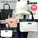 セシルマクビー バッグ セシルマクビー CECIL McBEE トートバッグ M CM121116 ブラック ホワイト ピンク レディース かばん 鞄 かばん バッグ ギフト