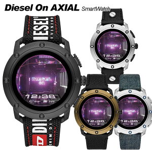 【楽天スーパーSALE割引】ディーゼル DIESEL スマートウォッチ アキシャル SmartWatch AXIAL ジェネレーション5 WearOS Android iPhone対応 心拍センサー GPS NFC 有機ELディスプレイDZT2014 DZT2015 DZT2016 DZT2022