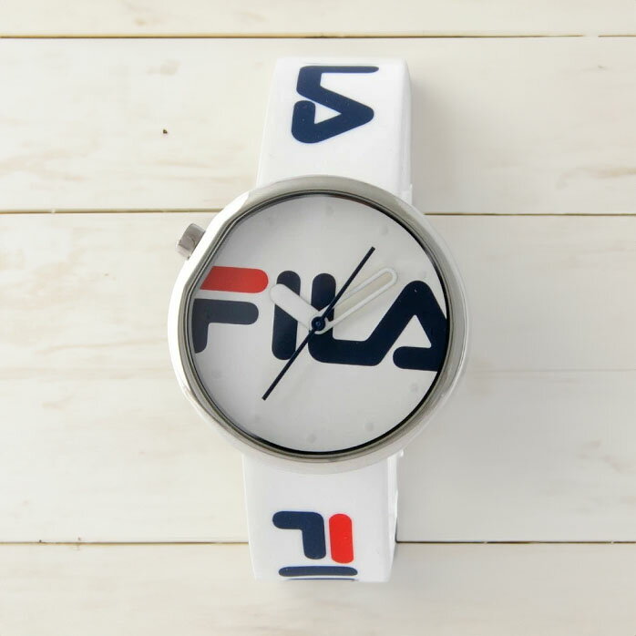 【10%OFF CP 5/18 0時～】フィラ FILA メンズ レディース 腕時計 FILA STYLE ファッション スポーツウオッチ シリコンベルト 40mm ホワ..